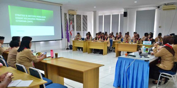 Ragam Materi Didapatkan oleh Peserta Bimtek Gudep Percontohan Pramuka Garuda-Pramuka Istimewa