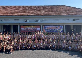 Puluhan Anggota Baru Saka Dirgantara Lanud Adisucipto Yogyakarta Ikuti Diksar