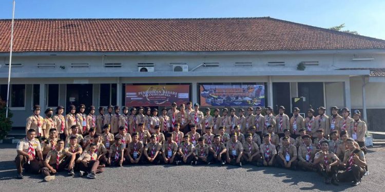 Puluhan Anggota Baru Saka Dirgantara Lanud Adisucipto Yogyakarta Ikuti Diksar