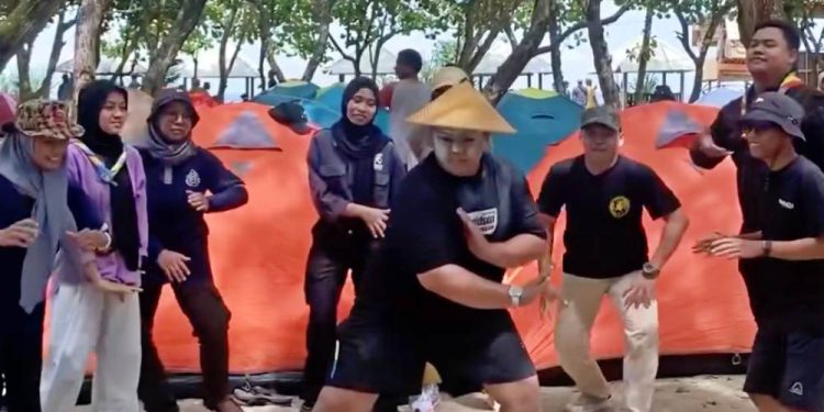 DKD dan DKC se-DIY Ikuti Fun Outbound di Pantai Sundak Gunungkidul