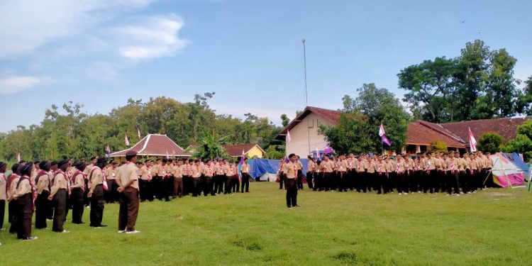 Gugusdepan 01.013-01.014 Pangkalan SMK Yappi Wonosari Gelar Perkemahan Gladi Yudha Pratama
