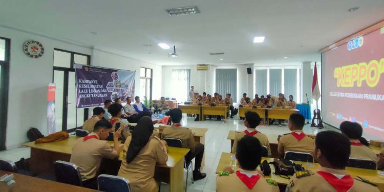 Melalui KePPo #10, Pramuka Penegak dan Pandega DIY Mendapat Materi Keselamatan Lalu Lintas dan Angkutan Jalan