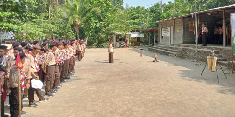 Gugusdepan Pangkalan MAN 5 Sleman Gelar Kemah Bakti Lingkungan Hidup 2024 di Buper Memorial Camp