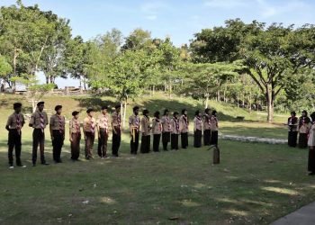 Kegiatan Lapangan Jadi Sesi Akhir Pelantara Pramuka UGM 2024