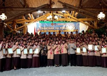 Ketua Kwarcab Gunungkidul Lantik Pengurus 14 Gudep Prasiaga di Joglo Mbah Gito