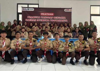 Kolaborasi dengan UMY, Kwarda DIY Gelar Pelatihan Pramuka Tanggap Bencana Melibatkan Puluhan Peserta dari Kwarcab