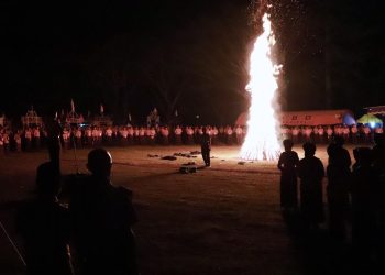 500 Peserta Meriahkan Perkemahan Bimantara Nawasena Wirabuana 2024 SMK Negeri 2 Wonosari