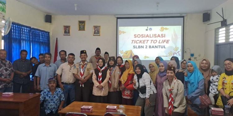 Puluhan Peserta Ikuti Sosialisasi Program Tiket to Life di SLBN 2 Bantul