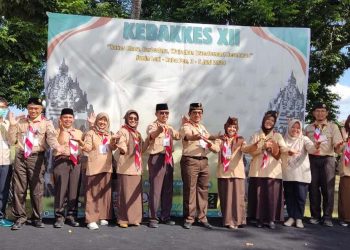 DKC Sleman Hadiri Pembukaan Kebakkes XII Tahun 2024 Pramuka Poltekkes Kemenkes Yogyakarta