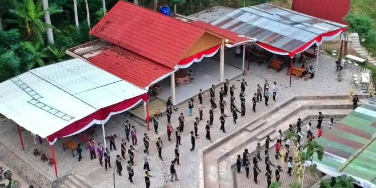 Keseruan Aksi Peserta Perkemahan Wirakarya Cabang Kulon Progo 2024 di Hari Kedua