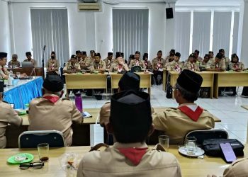Kak Sri Budoyo Sampaikan Kebijakan dan Langkah Strategis Kwarda DIY dalam Pelaksanaan Ekstrakurikuler Kepramukaan