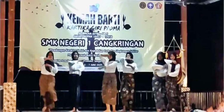 Gugusdepan Pangkalan SMK Negeri 1 Cangkringan Sukses Gelar Kemah Bakti Kartika Giri Padma 2024