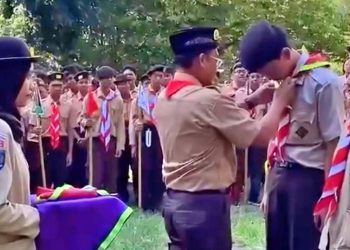 Gugusdepan Pangkalan SMK Negeri 6 Yogyakarta Gelar Kemah Besar 2024 : Tempa Diri, Mengabdi untuk Negeri