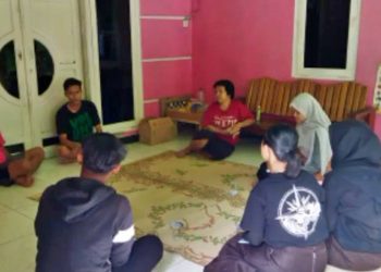 Peserta Orientasi Anggota Saka Wirausaha Kulon Progo Kunjungan Lapangan ke 7 Lokasi UMKM