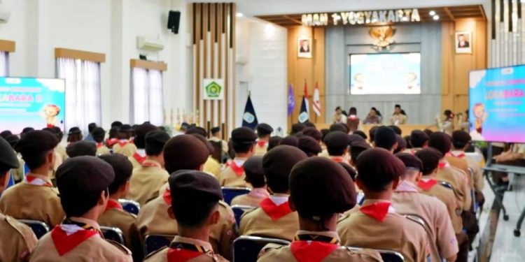 Buka Lokabara II, Waka Kehumasan MAN 1 Yogyakarta : Tunjukkan Pramuka Melahirkan Pemimpin-Pemimpin Dunia