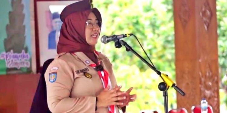 Buka Pesta Siaga Kwarcab Bantul 2024, Kak Emi Berpesan agar Peserta Menjaga Kesehatan dan Stabilitas Kebahagiaan