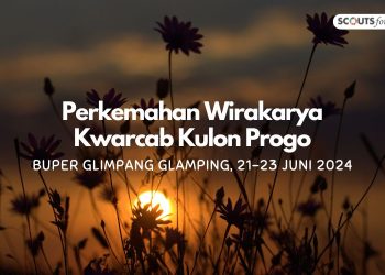 Perkemahan Wirakarya Cabang Kulon Progo akan Digelar 21-23 Juni 2024 di Buper Glimpang Glamping