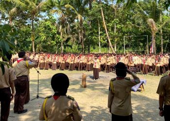 Gugusdepan Pangkalan SMK Negeri 1 Yogyakarta Sukses Gelar Perkemahan ‘Prakarya’ di Buper Memorial Camp
