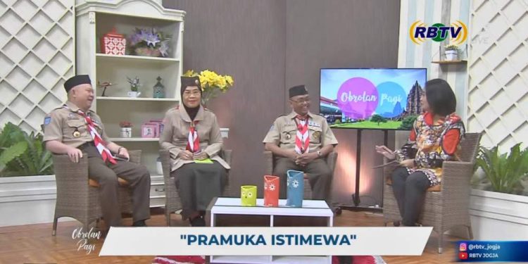 Obrolan Pagi di RBTV Jogja, Tiga Waka Kwarda DIY Jelaskan Pramuka Istimewa