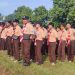Puluhan Pramuka MAN 2 Bantul Ikuti Upacara Hari Lahir Pancasila 2024 di Lapangan Trirenggo