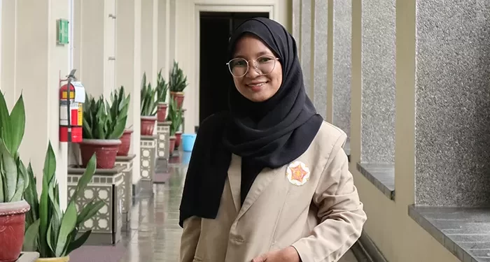 Kak Sherlina Artanti Mahasisiswi D4 UGM, Jatuh Cinta pada Pramuka sejak Kecil