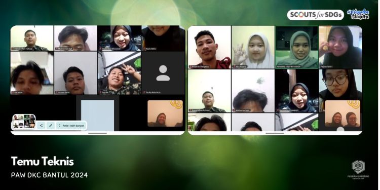 DKC Bantul Gelar Temu Teknis Pergantian Antar Waktu Masa Bakti 2021-2026