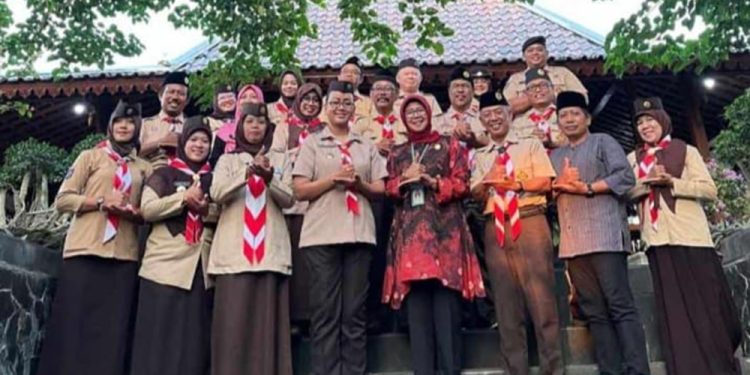 Kwarcab Gunungkidul Terima Kunjungan Kwarda DIY di Griya Hinggil