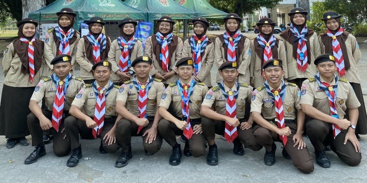 Perluas Wawasan dan Relasi : Pramuka MAN 1 Yogyakarta Ikuti Raimuna Cabang Kota Yogyakarta 2024