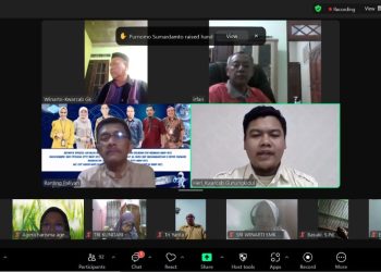 Siapkan Proker, Kwarcab Gunungkidul Selenggarakan Rapat Virtual dengan Kwarran