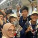 Ratusan Peserta LPK Nasional Kunjungi Gedung Kwarnas dengan Transportasi Umum