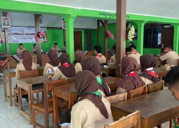 Kampung Pramuka Sokorojo Dijadikan Lokasi Bakti Saka Taruna Bumi : Belajar, Berlatih, dan Berkarya