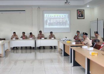 Rangkaian Peringatan Hari Pramuka ke-63, Kwarda DIY Melaksanakan Kunjungan ke Kwarcab Kota Yogyakarta