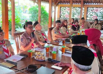 Kunjungan Silaturahmi Kwarda DIY ke Kwarcab Gunungkidul Bahas Berbagai Hal Terkait Pengembangan Gerakan Pramuka