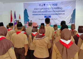 Terpilih sebagai Ketua Kwarran Karangmojo Masa Bakti 2023-2026, Kak Tumijo Meminta Dukungan Semua Pihak