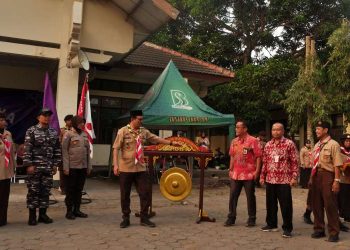 Pemukulan Gong Sebanyak Lima Kali, Raimuna Cabang Kota Yogyakarta 2024 Dibuka Secara Resmi