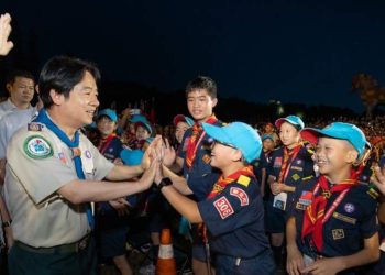 Presiden Taiwan Membuka Jamboree Nasional Pramuka ke-12 Scout of China : Semua Peserta Harus Bergembira