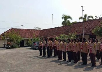 FOTO : Pertemuan Rutin Saka Bhayangkara Kulon Progo, Persiapan dan Pemantapan Krida Kerja