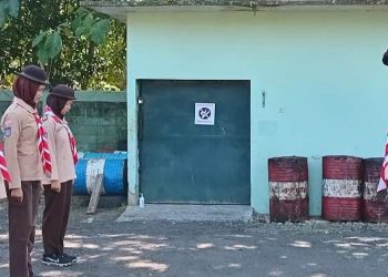 Foto : Saka Wira Kartika Ranting II Wonosari Latihan Rutin Materi Krida Penanggulangan Bencana