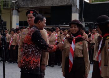 Gugusdepan Pangkalan SMA Negeri 10 Yogyakarta Gelar Pertemuan Perdana untuk Calon Tamu Ambalan