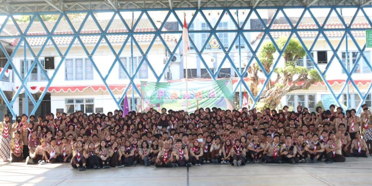 Prajasaka, Penerimaan Tamu Ambalan di Pangkalan SMA Negeri 9 Yogyakarta Tahun 2024 Diikuti 256 Peserta