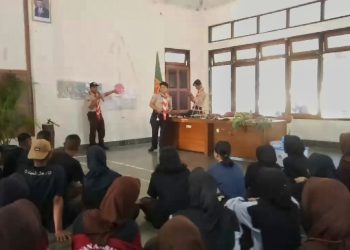 Saka Wira Kartika Kodim 0732/Sleman Mengisi Materi di Raimuna Ranting Depok