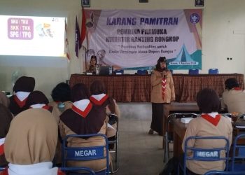 Kwarran Rongkop Gelar Karang Pamitran Tingkat Ranting: Tingkatkan Kualitas Pembinaan Pramuka di Gugusdepan