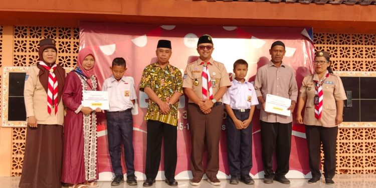 Wujud Pengabdian Masyarakat, Kwarran Wonosari Salurkan Bumbung Kemanusiaan
