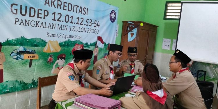 MIN 3 Kulon Progo Sambut Tim Visitasi Akreditasi Gugusdepan, Evaluasi Menuju Lebih Baik