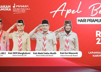 Apel Besar Hari Pramuka ke-63 Kwarcab Bantul akan Digelar 21 Agustus 2024 di Lapangan Trirenggo