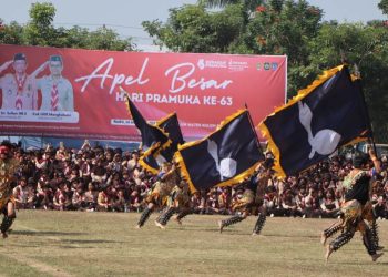 Apel Hari Pramuka ke-63 Kwarda DIY Dimeriahkan dengan Gelar Keterampilan Kepramukaan dan Gebyar Seni yang Memukau