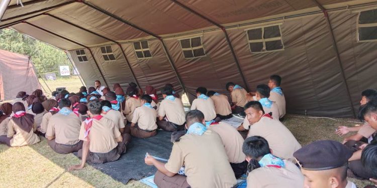 Peserta Raimuna DIY 2024 Ikuti Giat Pararel Sebelum Pembukaan Kegiatan
