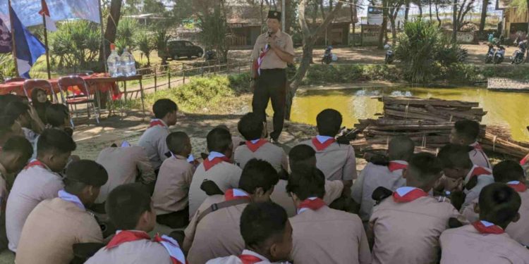 Pengenalan Saka Menjadi Materi Spesial bagi Peserta Kemah Bahari 2024