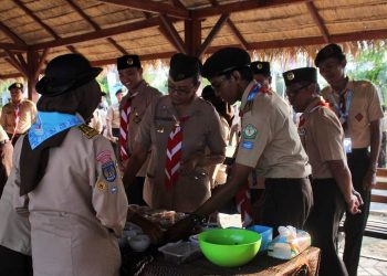 Usai Pembukaan, Tamu Undangan Cicipi Berbagai Makanan Khas di Festival Kuliner Raimuna DIY 2024