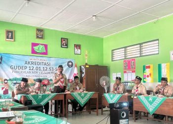 Kwarda DIY Melaksanakan Monev Akreditasi Gugusdepan di Pangkalan MIN 3 Kulon Progo
